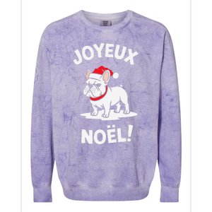 English Springer Spaniel Dog Joyeux NoëL Christmas Colorblast Crewneck Sweatshirt