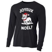 English Springer Spaniel Dog Joyeux NoëL Christmas Cooling Performance Long Sleeve Crew