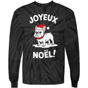 English Springer Spaniel Dog Joyeux NoëL Christmas Tie-Dye Long Sleeve Shirt