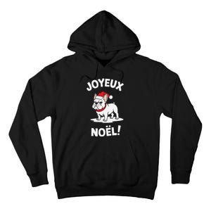 English Springer Spaniel Dog Joyeux NoëL Christmas Tall Hoodie