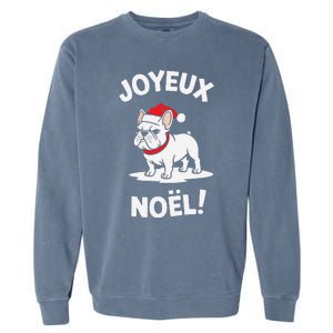 English Springer Spaniel Dog Joyeux NoëL Christmas Garment-Dyed Sweatshirt