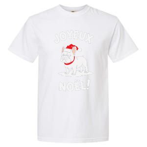 English Springer Spaniel Dog Joyeux NoëL Christmas Garment-Dyed Heavyweight T-Shirt