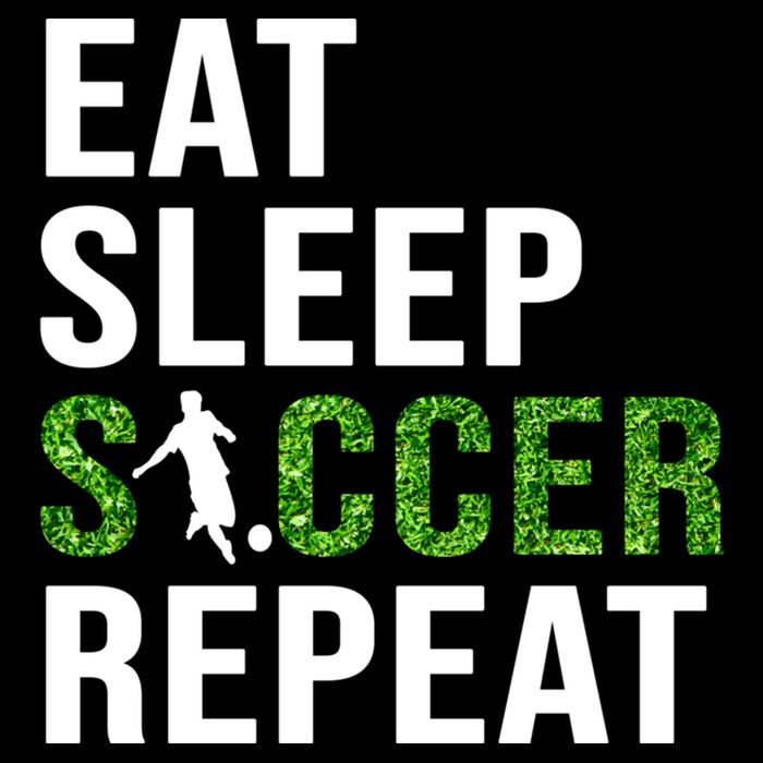 Eat Sleep Soccer Repeat Soccer Player Sport Teams Gift Doggie Tank