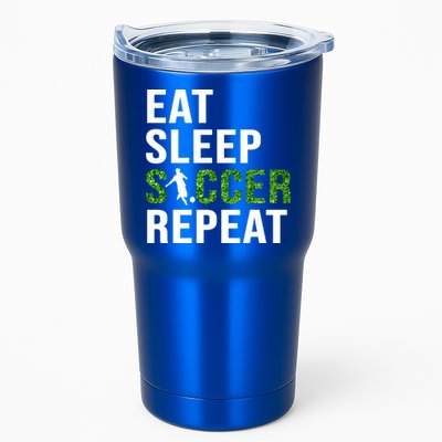 Eat Sleep Soccer Repeat Soccer Player Sport Teams Gift Tumbler