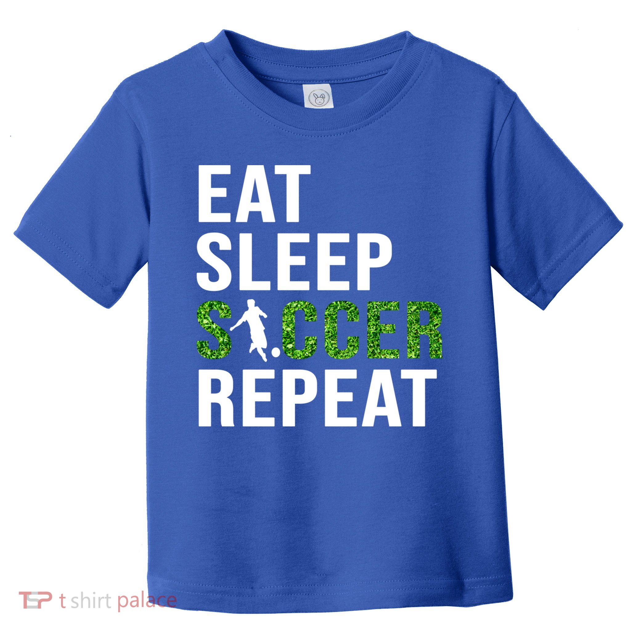 Eat Sleep Soccer Repeat Soccer Player Sport Teams Gift Toddler T-Shirt