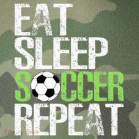 Eat Sleep Soccer Repeat Cool Sport Player Legacy Tie Dye Trucker Hat