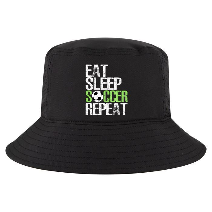 Eat Sleep Soccer Repeat Cool Sport Player Cool Comfort Performance Bucket Hat
