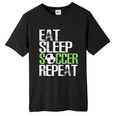 Eat Sleep Soccer Repeat Cool Sport Player Tall Fusion ChromaSoft Performance T-Shirt