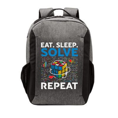 Eat Sleep Solve Repeat Funny Competitive Puzzle Speedcubing Vector Backpack