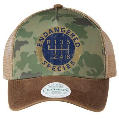Endangered Species Stick Shift Manual Transmission Drivers Legacy Tie Dye Trucker Hat