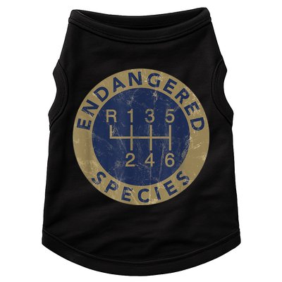Endangered Species Stick Shift Manual Transmission Drivers Doggie Tank