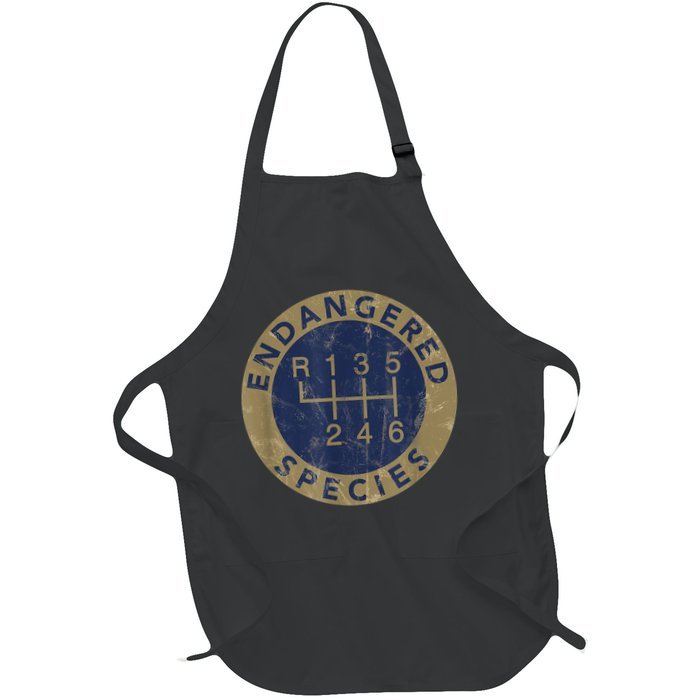 Endangered Species Stick Shift Manual Transmission Drivers Apron
