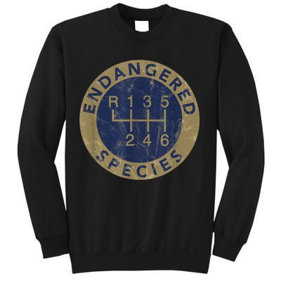 Endangered Species Stick Shift Manual Transmission Drivers Sweatshirt