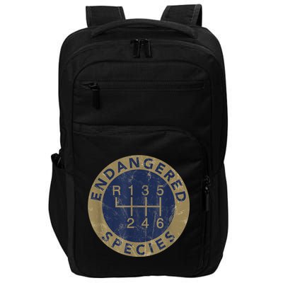 Endangered Species Stick Shift Manual Transmission Drivers Impact Tech Backpack