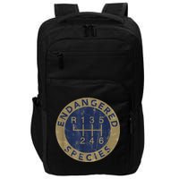Endangered Species Stick Shift Manual Transmission Drivers Impact Tech Backpack