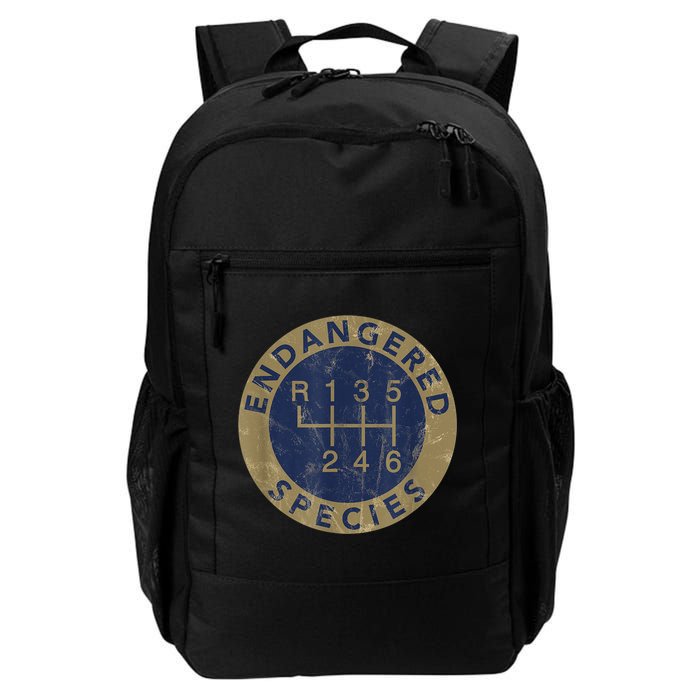Endangered Species Stick Shift Manual Transmission Drivers Backpack