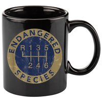 Endangered Species Stick Shift Manual Transmission Drivers 11oz C Handle Ceramic Mug
