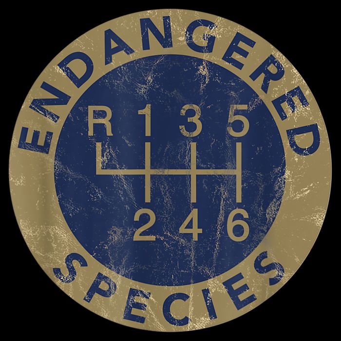 Endangered Species Stick Shift Manual Transmission Drivers Flatbill Hat
