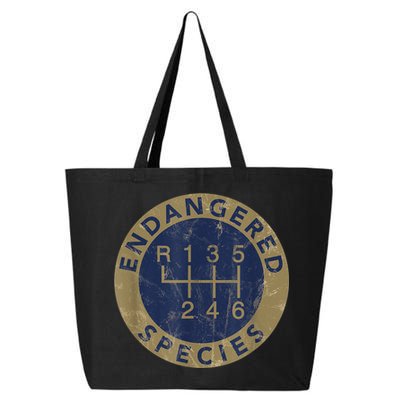 Endangered Species Stick Shift Manual Transmission Drivers 25L Jumbo Tote