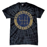 Endangered Species Stick Shift Manual Transmission Drivers Tie-Dye T-Shirt