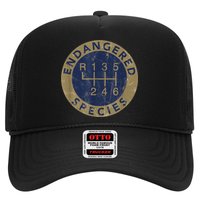 Endangered Species Stick Shift Manual Transmission Drivers Trucker Hat
