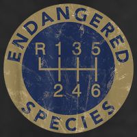 Endangered Species Stick Shift Manual Transmission Drivers Trucker Hat