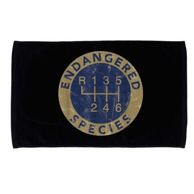 Endangered Species Stick Shift Manual Transmission Drivers Microfiber Hand Towel