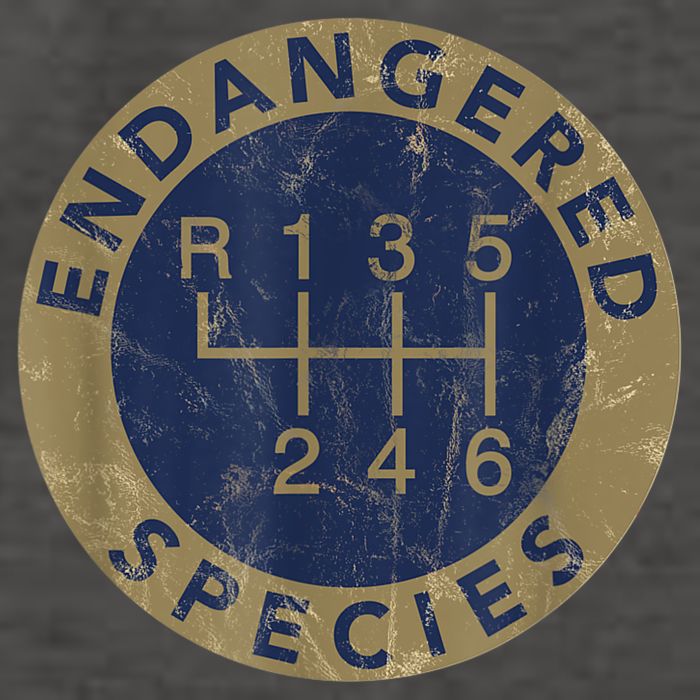 Endangered Species Stick Shift Manual Transmission Drivers Vector Backpack