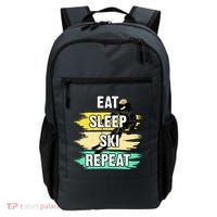 Eat Sleep Ski Repeat Backpack