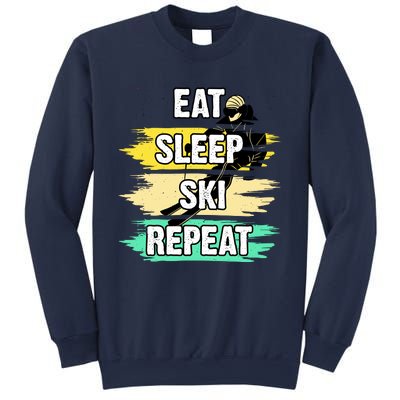 Eat Sleep Ski Repeat Sweatshirt