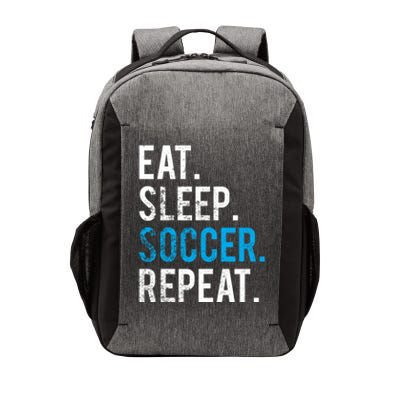 Eat Sleep Soccer Repeat Cute Gift Soccer Player And Coach Gift Vector Backpack