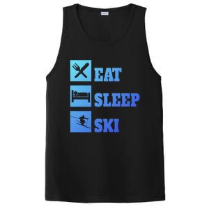 Eat Sleep Ski Cool Gift PosiCharge Competitor Tank