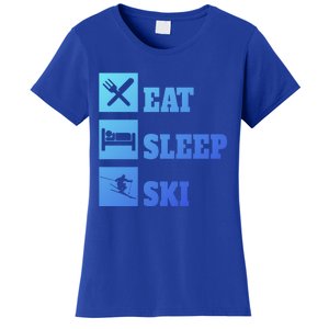 Eat Sleep Ski Cool Gift Women's T-Shirt