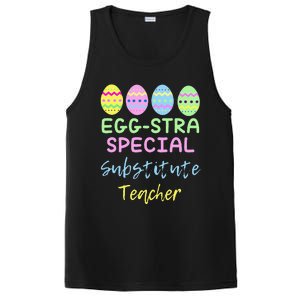 Eggstra Special Substitute Teacher Easter Christmas PosiCharge Competitor Tank