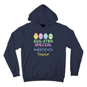 Eggstra Special Substitute Teacher Easter Christmas Tall Hoodie