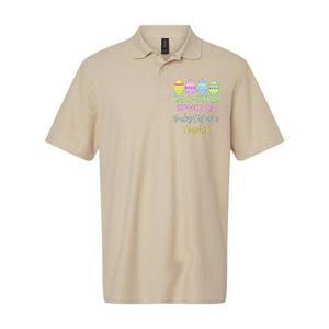 Eggstra Special Substitute Teacher Easter Christmas Softstyle Adult Sport Polo