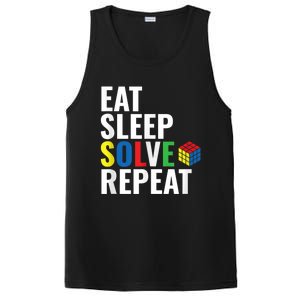 Eat Sleep Solve Repeat Speed Cubing Puzzle Cube PosiCharge Competitor Tank