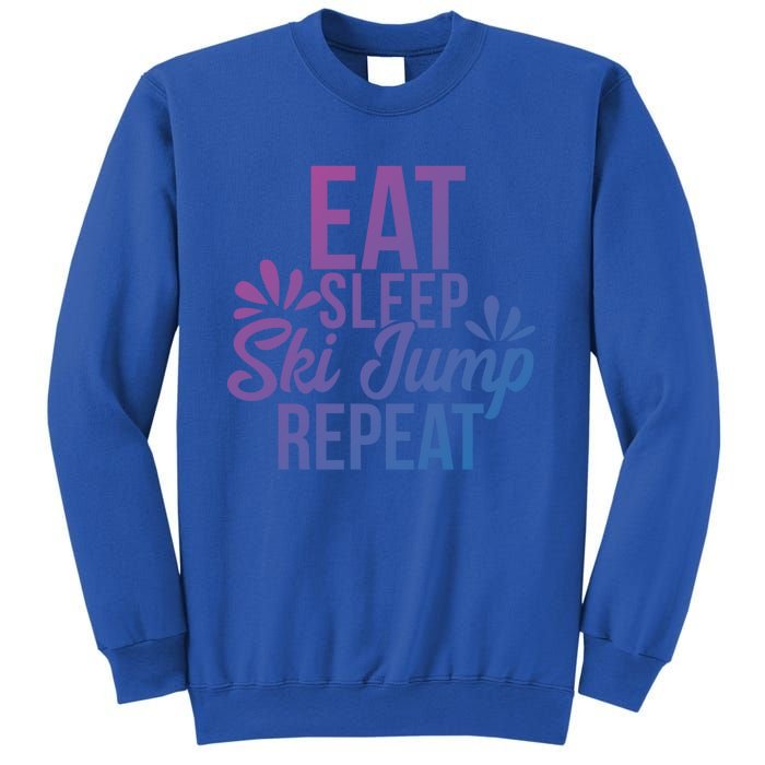 Eat Sleep Ski Jump Repeat Motivational Gift Ace057a Gift Sweatshirt