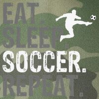 Eat Sleep Soccer Repeat - Soccer Graphic Legacy Tie Dye Trucker Hat