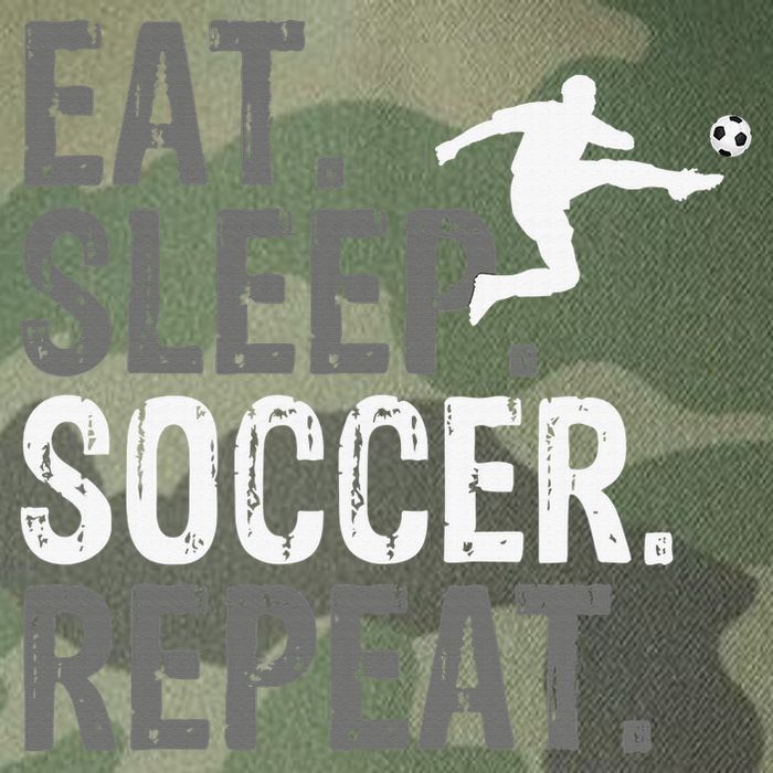 Eat Sleep Soccer Repeat - Soccer Graphic Legacy Tie Dye Trucker Hat