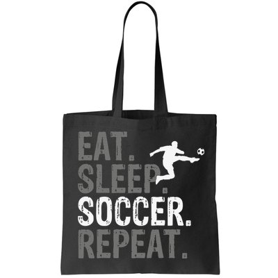 Eat Sleep Soccer Repeat - Soccer Graphic Bag