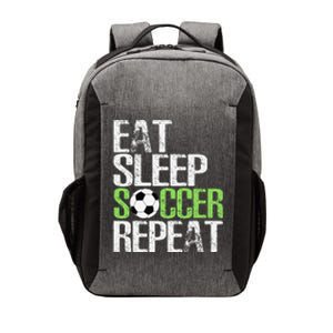 Eat Sleep Soccer Repeat Cool Sport Player Gift Vector Backpack