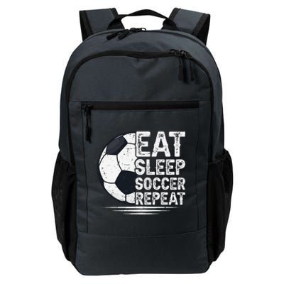 Eat Sleep Soccer Repeat Soccer Player Soccer Daily Commute Backpack