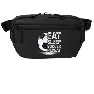 Eat Sleep Soccer Repeat Soccer Player Soccer Crossbody Pack