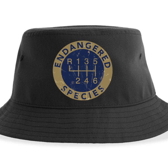 Endangered Species Stick Shift Manual Transmission Drivers Sustainable Bucket Hat