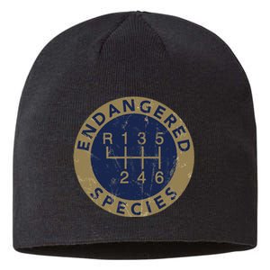 Endangered Species Stick Shift Manual Transmission Drivers Sustainable Beanie