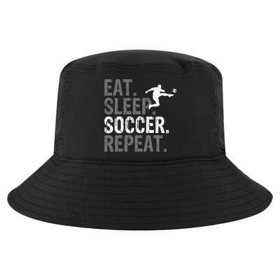 Eat Sleep Soccer Repeat funny Soccer player Cool Comfort Performance Bucket Hat