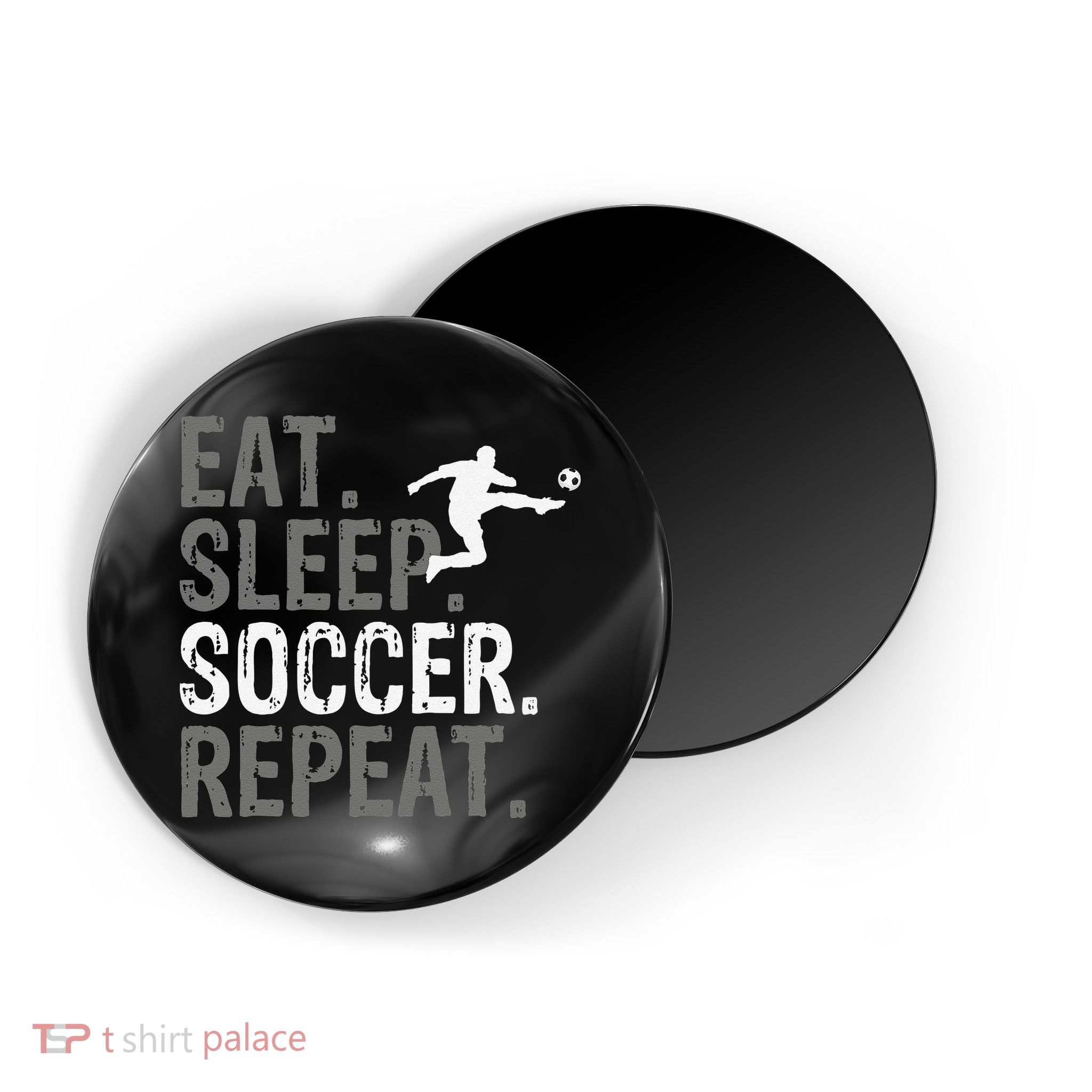 Eat Sleep Soccer Repeat funny Soccer player Magnet