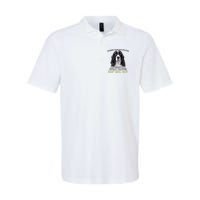 English Springer Spaniel Black Professional Human Trainer Softstyle Adult Sport Polo