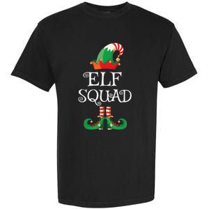 Elf Squad Shirt Funny Family Matching Christmas Garment-Dyed Heavyweight T-Shirt